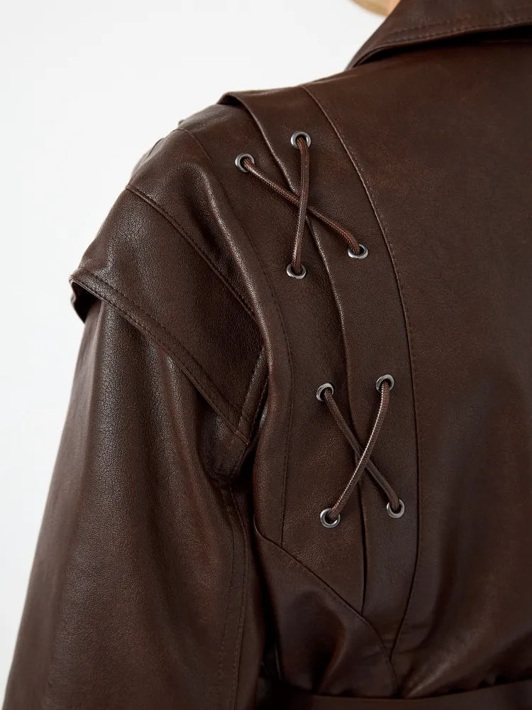 Liora | Leather Vintage Jacket