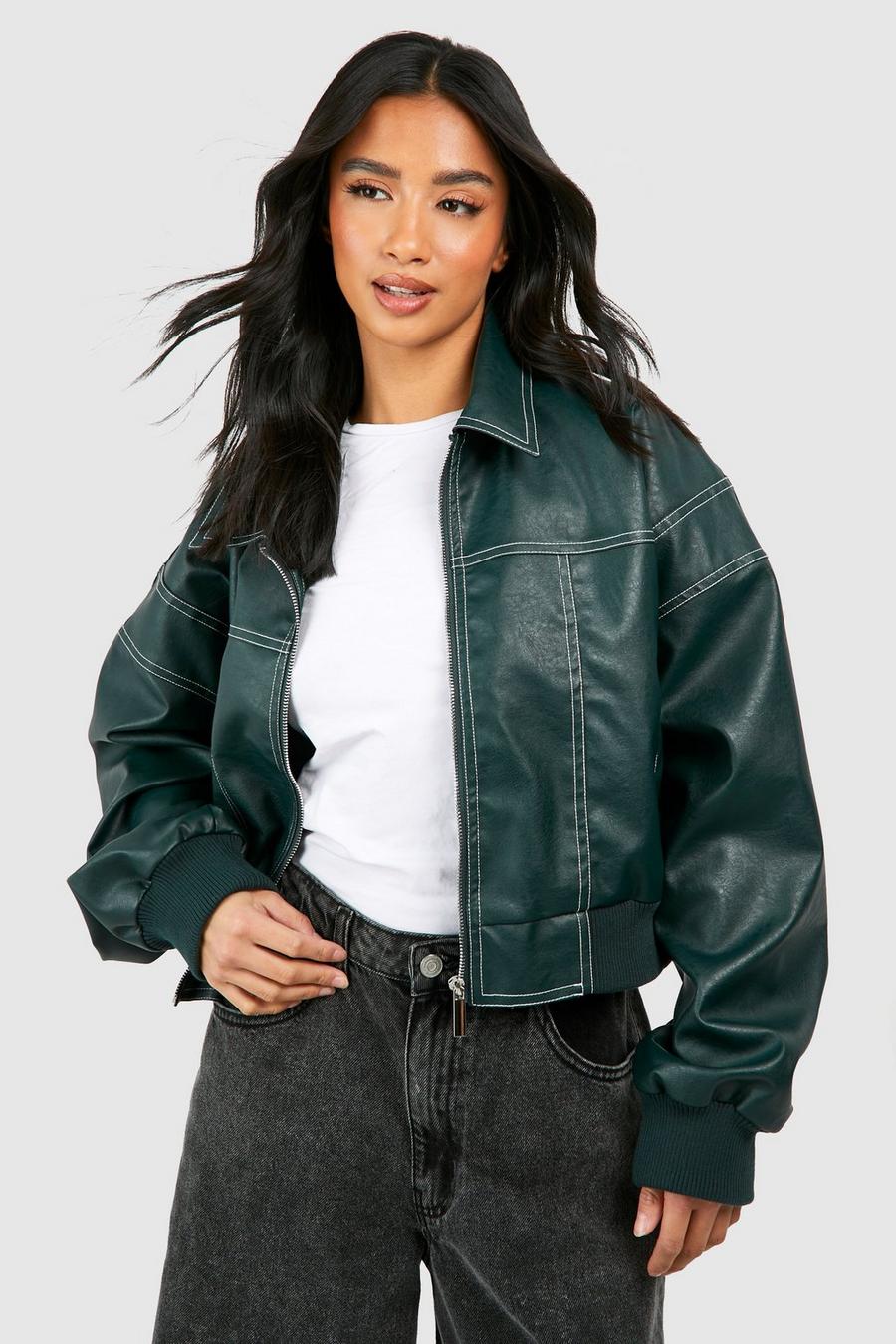 Arden | Oversized Leather Jacket