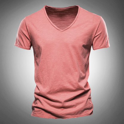 Lex | Cotton V-neck T-shirt