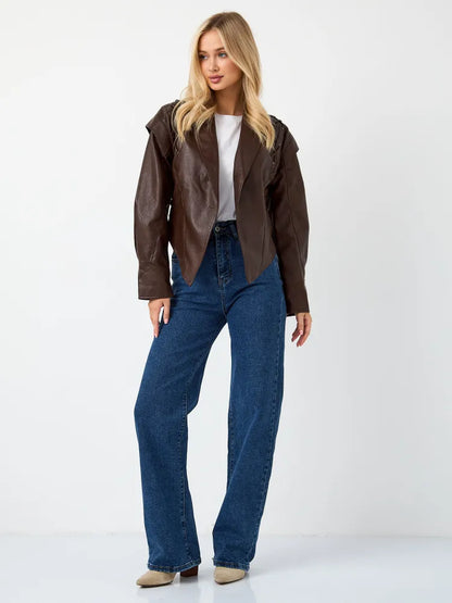 Liora | Leather Vintage Jacket