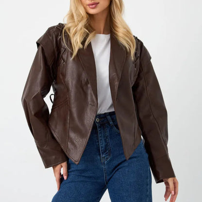 Liora | Leather Vintage Jacket